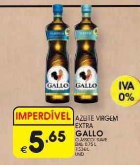 Meu Super Azeite virgem gallo promoção