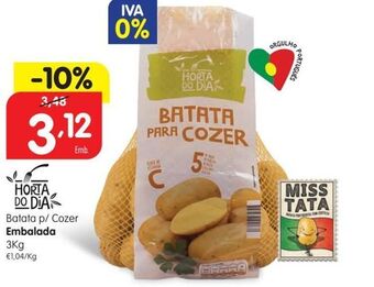 Minipreço Batatas promoção