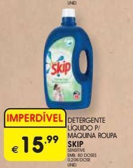 Meu Super Detergente líquido skip promoção