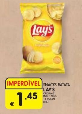 Meu Super Batata chips lay's promoção