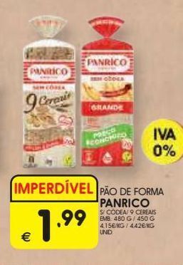 Meu Super Pão de forma panrico promoção