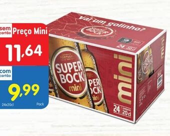 Minipreço Cerveja super bock promoção