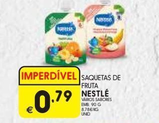 Meu Super Polpa de frutas nestlé promoção