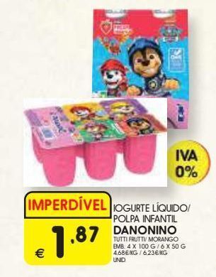Meu Super Iogurte danonino promoção