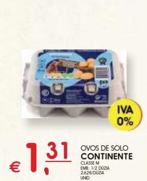 Meu Super Ovos continente promoção