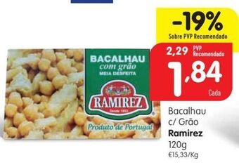 Minipreço Bacalhau ramirez promoção