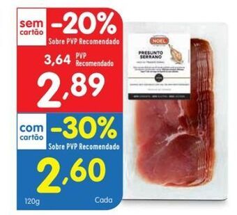 Minipreço Presunto noel promoção