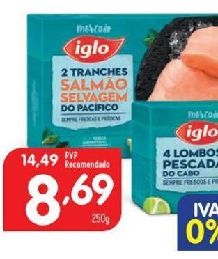 Minipreço Salmão iglo promoção