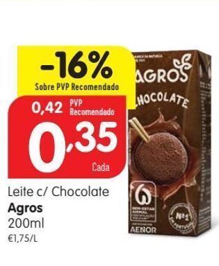 Minipreço Achocolatado agros promoção