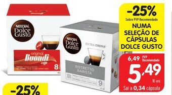 Minipreço Cápsulas de café dolce gusto promoção