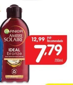 Minipreço Bronzeador ambre solaire promoção