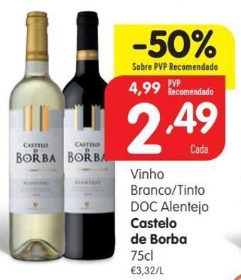 Minipreço Vinhos castelo de borba promoção