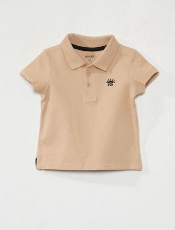 Kiabi Polo em malha piqué promoção