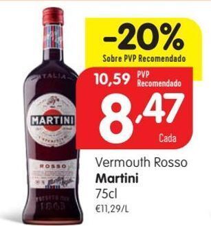 Minipreço Vermute martini promoção