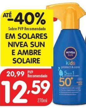 Minipreço Protetor solar nivea sun promoção