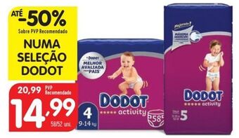 Minipreço Fraldas dodot promoção