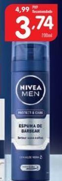 Minipreço Espuma de barbear nivea men promoção