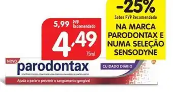 Cuidado dermatológico parodontax