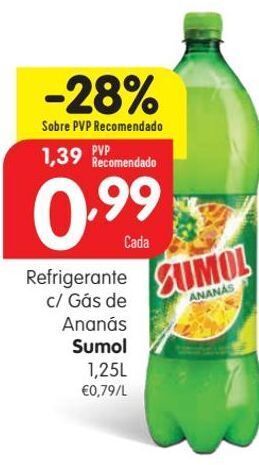 Minipreço Refrescos sumol promoção