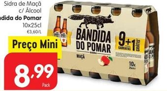 Minipreço Sidra bandida do pomar promoção