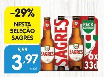 Minipreço Cerveja sagres promoção