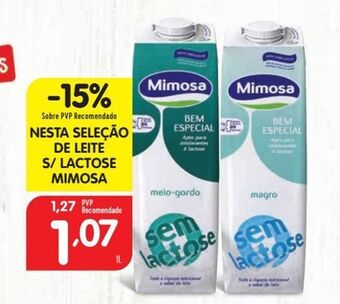 Minipreço Leite mimosa promoção