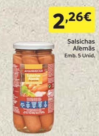 Amanhecer Salsicha amanhecer promoção