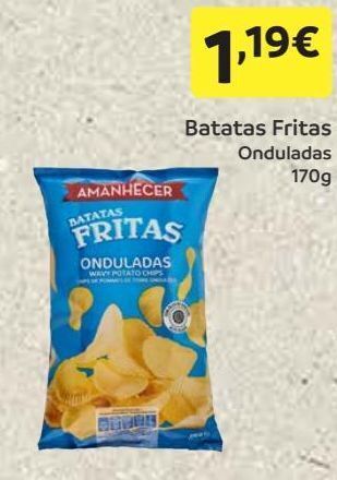 Amanhecer Batata chips amanhecer promoção