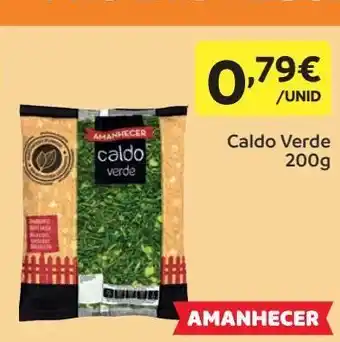 Caldo verde amanhecer
