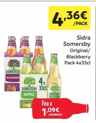 Amanhecer Sidra somersby promoção