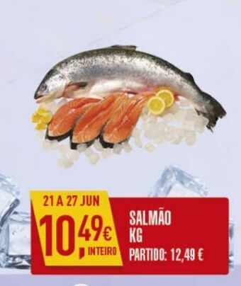 Miranda Supermercados Salmão promoção