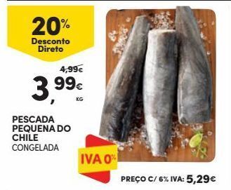 Continente Bom dia Peixe promoção