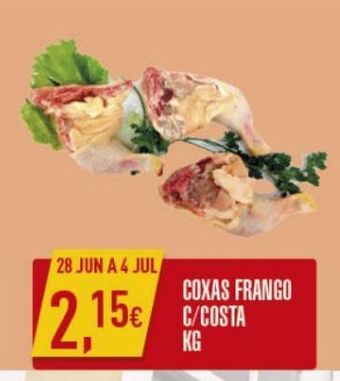 Miranda Supermercados Coxa de frango promoção
