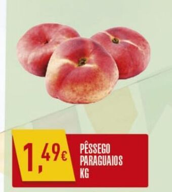 Miranda Supermercados Pêssego promoção
