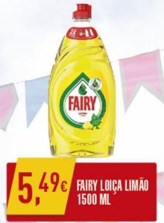 Miranda Supermercados Detergente lavalouça fairy promoção