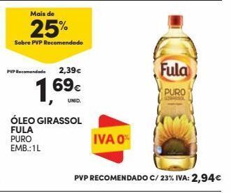Continente Bom dia Óleo para fritar fula promoção