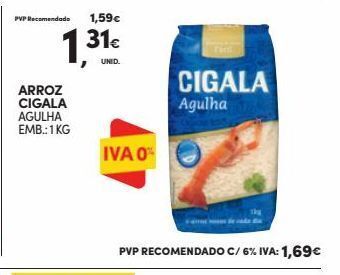 Arroz cigala