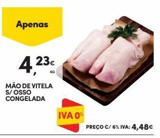 Continente Bom dia Carne suína promoção