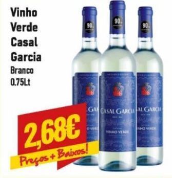 Vinho verde casal garcia