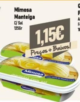 Manteiga mimosa