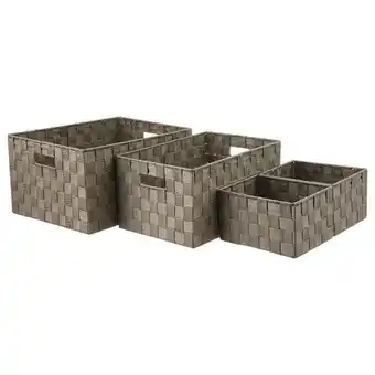 Hôma Cesto taupe 15x20cm promoção