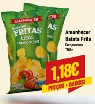 Belita Batata chips amanhecer promoção
