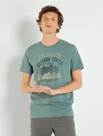 Kiabi T-shirt 'produkt' em jersey promoção
