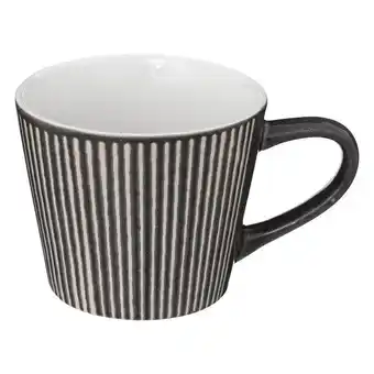 Hôma Caneca maya cinza em grés 40cl promoção