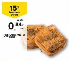 Continente Bom dia Folhado promoção
