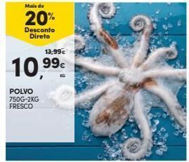 Continente Bom dia Polvo promoção