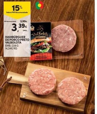 Continente Bom dia Hambúrguer promoção