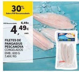 Continente Bom dia Filé de peixe pescanova promoção