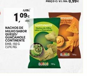 Continente Bom dia Nachos continente promoção
