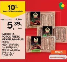 Continente Bom dia Salsicha promoção